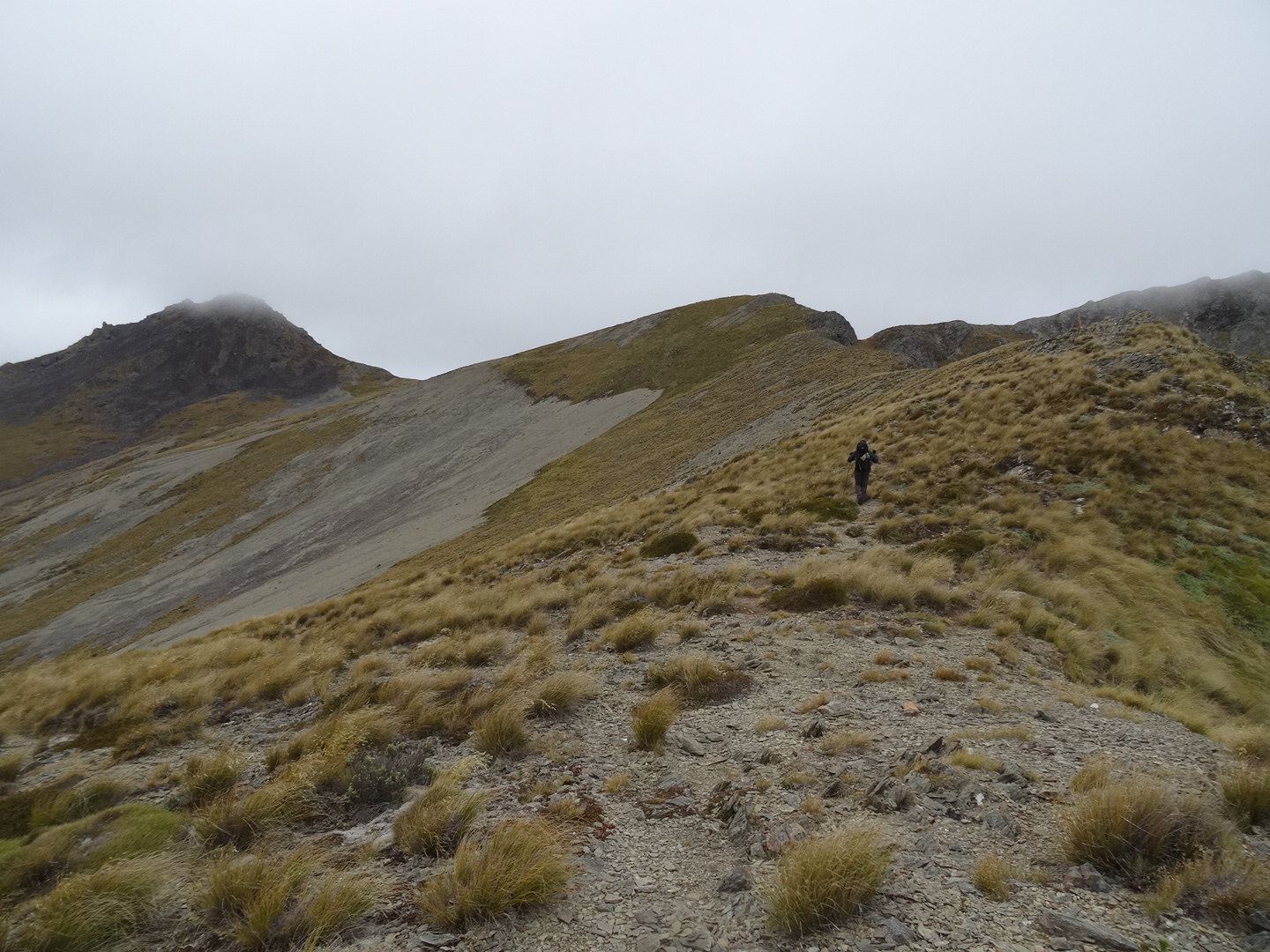 25.1. Im Bergwind Richtung Mount Ellis