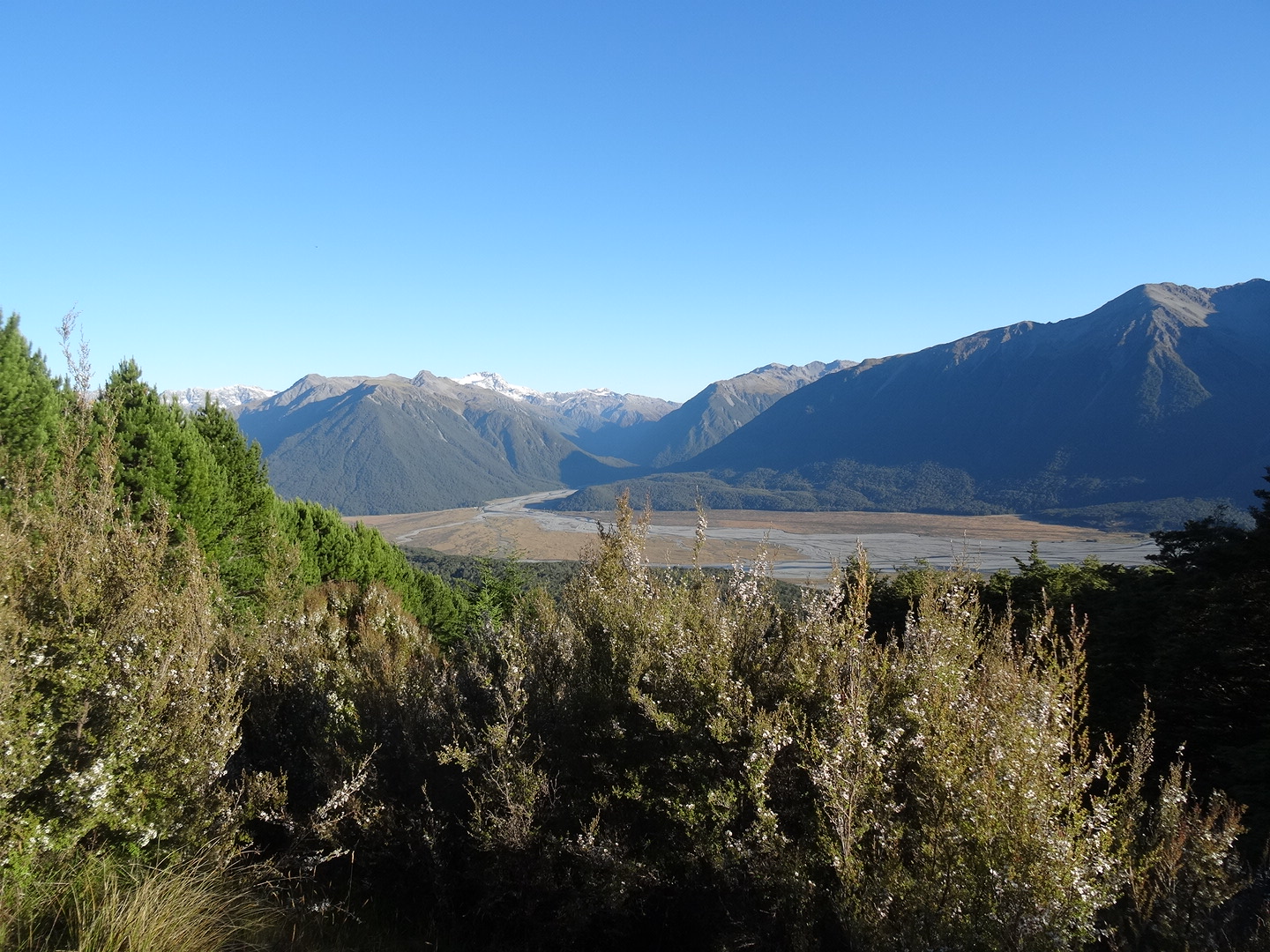 16.2. Ausblick von der Bailey Hut