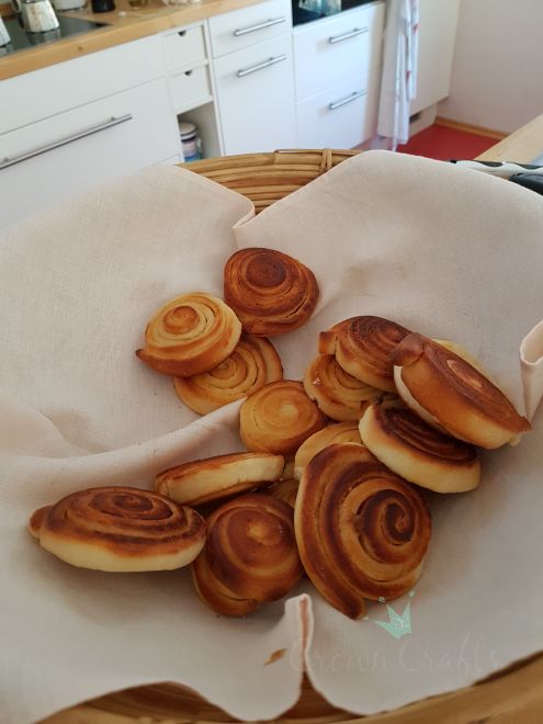 ... der Rescht vom Fescht - Zimtschnecken...