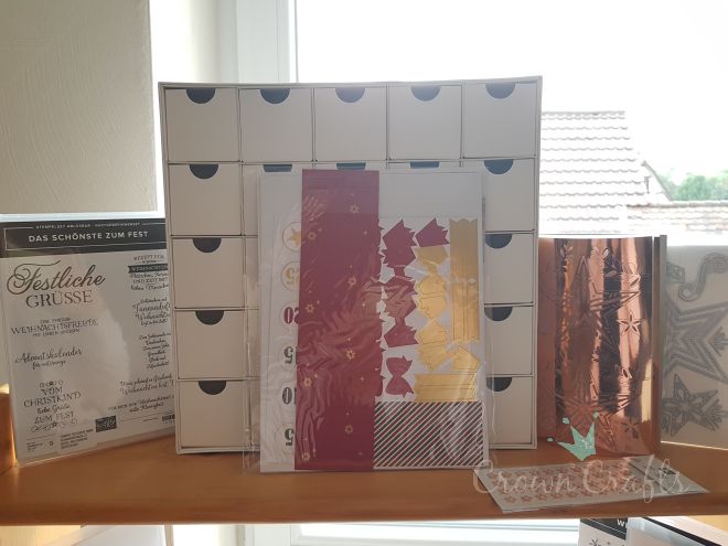 ...diesen Adventskalender werden wir beim Adventskalenderworkshop am 9. November gestalten - und ihm ein zweites Leben für den Rest des Jahres einhauchen!