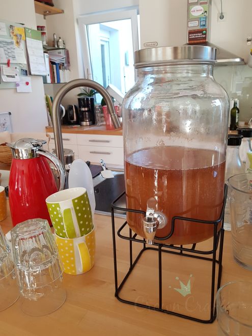 Selbstgepresster Traubensaft...