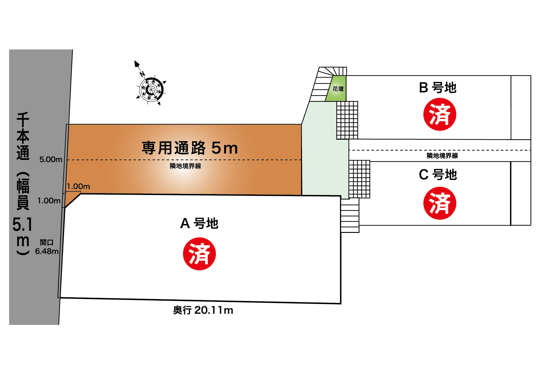 区画図