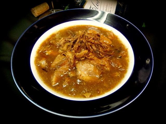 黒豚のビール煮込み