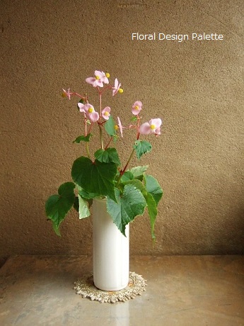 秋海棠 横17cm×高さ36cm 