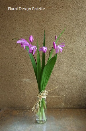 紫蘭 横19cm×高さ40cm