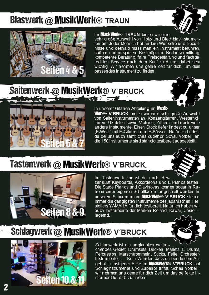 Inhalt, Noten & Werkstatt - S. 2
