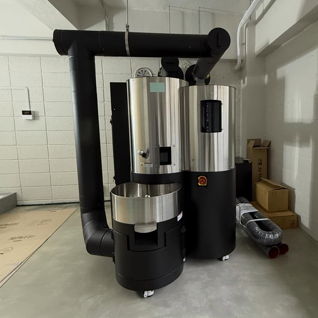 東京都目黒区 MU COFFEE様へ消煙早退Fcs-15とダクト工事をさせていただきました
