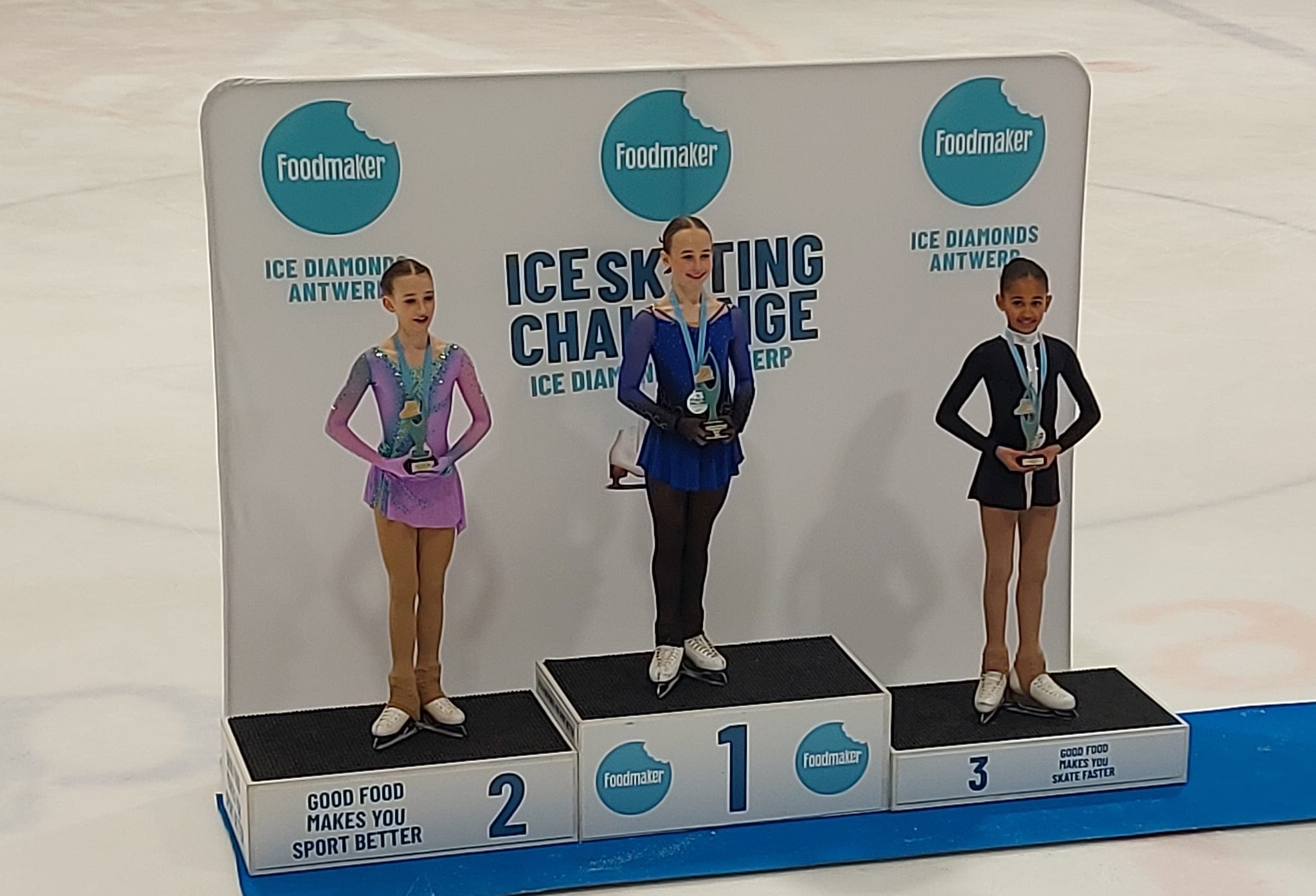 Foodmaker Ice Skating Challenge 2025 - ANO - 3de plaats