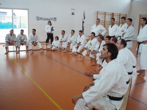 Curso Velivor, teoría sobre la función del diafragma en la respiración para el Karate.