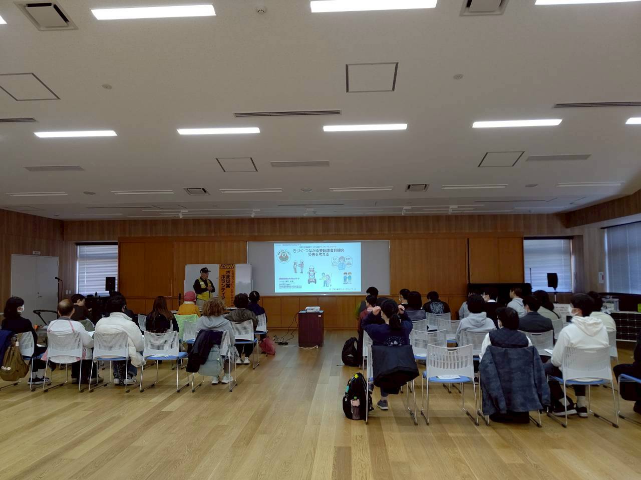 座間市協働事業③　災害時要配慮者のセミナーを行いました