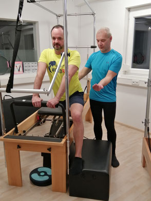 Pilates Training für Männer bei Daniela Sauter und Michael Mann in Lindau am Bodensee