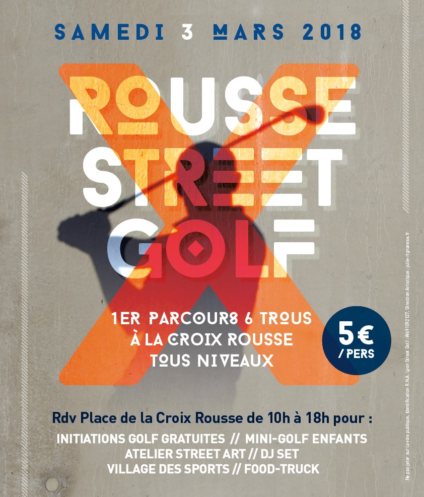 Croix-Rousse lyon street golf