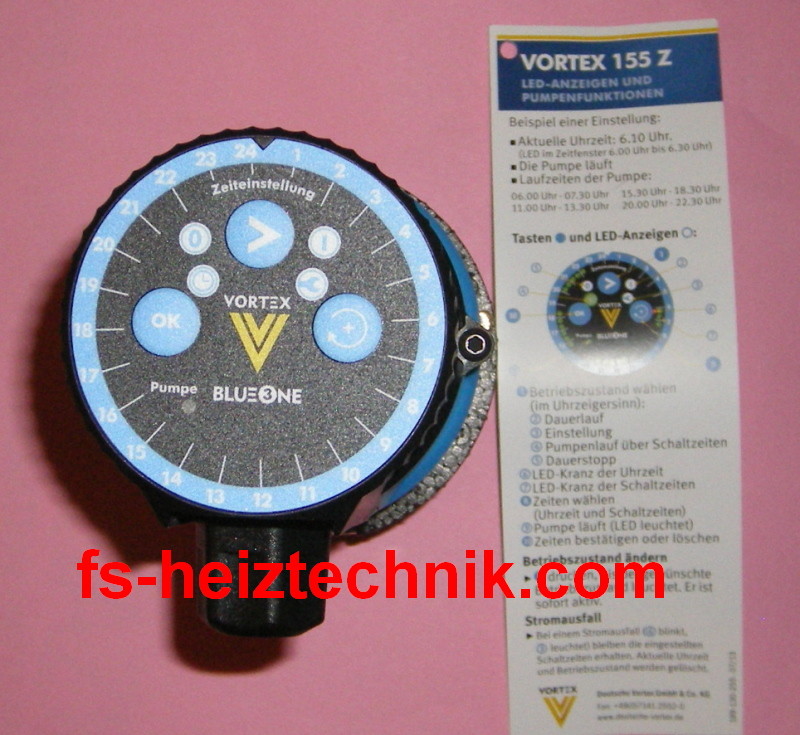Vortex BW 152 oT, Vortex BWZ 152 oT, BWO 155 Z 433-101-030 - Heizung ...