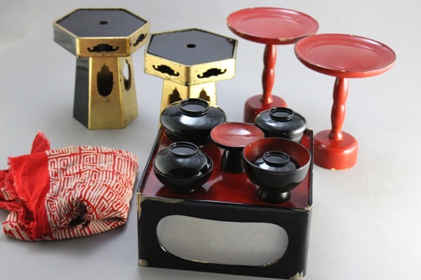 仏膳、仏椀、高月の塗り直し例 - 漆器修理 ヒロセ