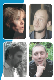 Valérie, Arnaud, Arnaud, et Thomas. L'équipe des formateurs