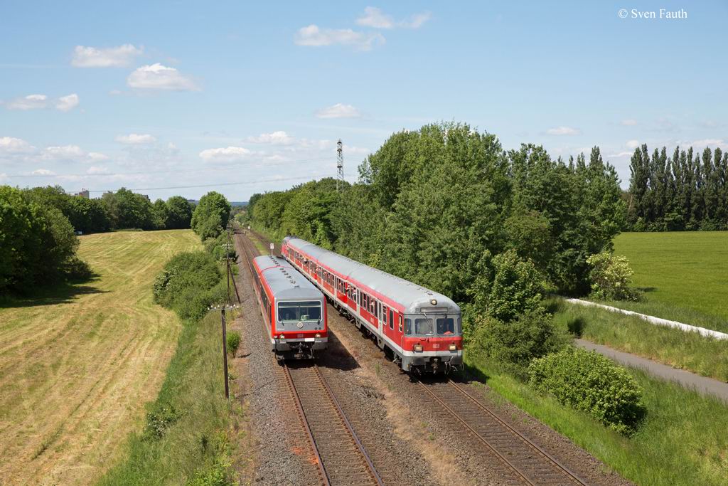 Stahlstadtexpress - die letzte Ehre für 218 447-1 / Rückblick