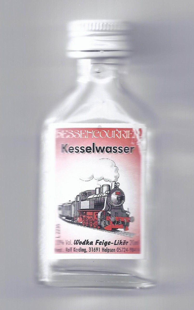 Das Kesselwasser Wodka-Feige