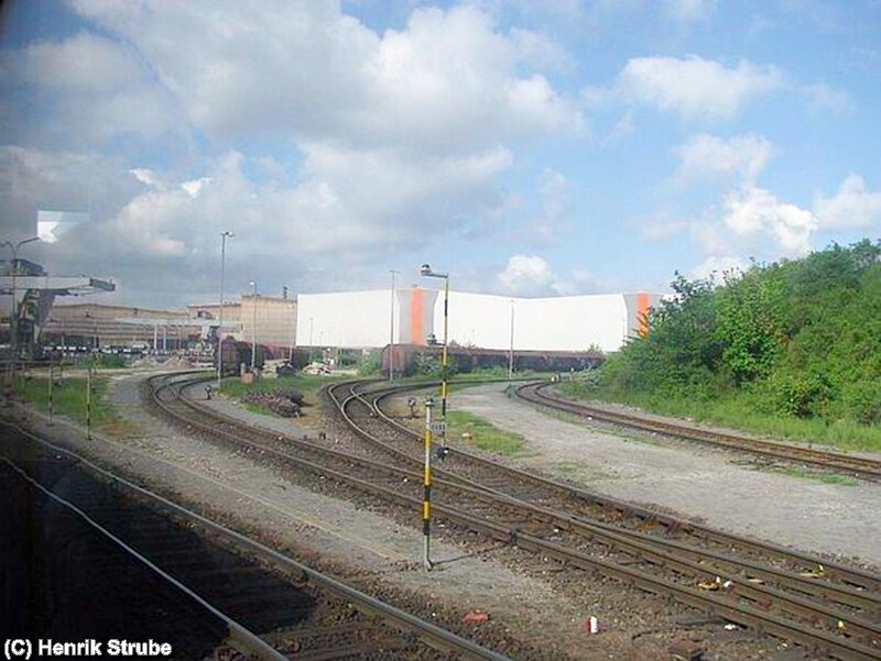 Der Stahlstandort Salzgitter präsentiert sich informativ aus dem Sonderzug "Stahlstadtexpress"