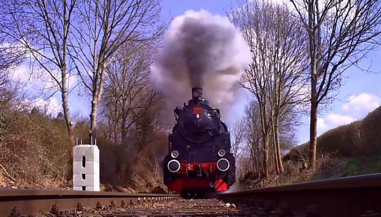 Dampfzug-Romantik in den Kasseler Bergen - Eisenbahngeschichte erleben / Rückblick