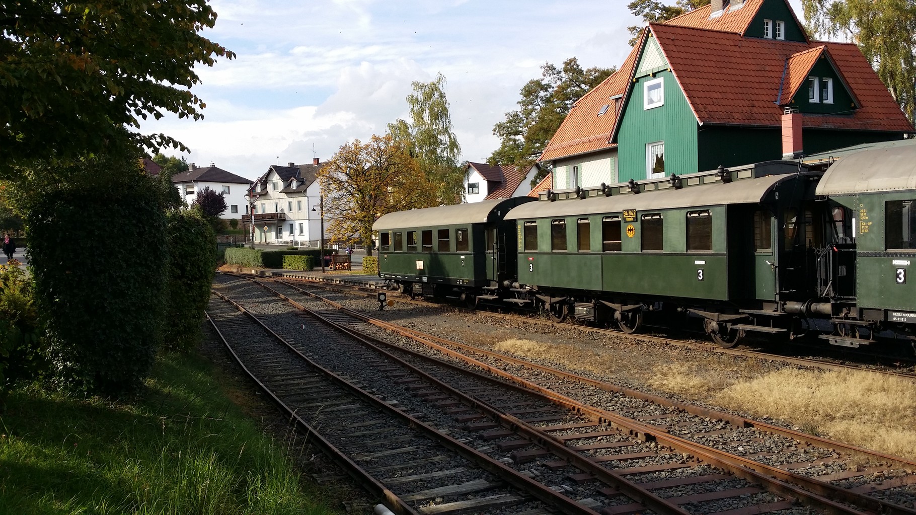 Der Bahnhof Naumburg