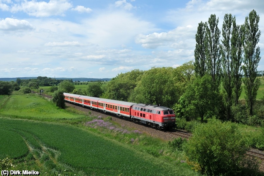 Sonderzugfahrt am 25. Mai 2014 zwischen Salzgitter Ringelheim und Salzgitter Bad