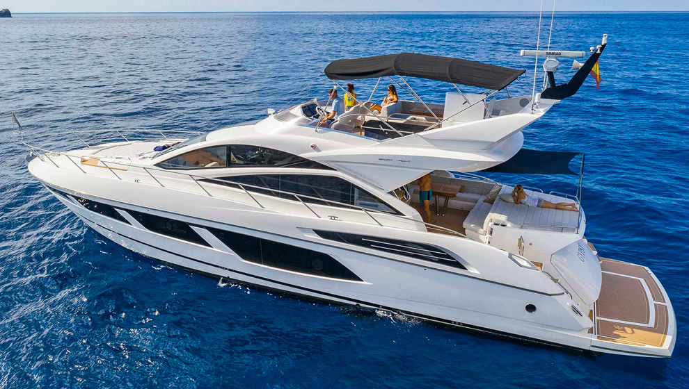 Sunseeker 68 Sport yachtcharter Mallorca