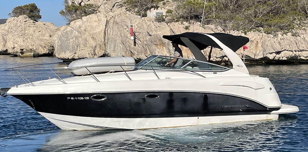 Motorboot Chaparral 290 mieten in Santa Ponsa auf Mallorca 