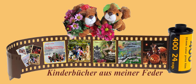 Kinderbücher direkt vom Autor, mit Signatur & Prägestempel