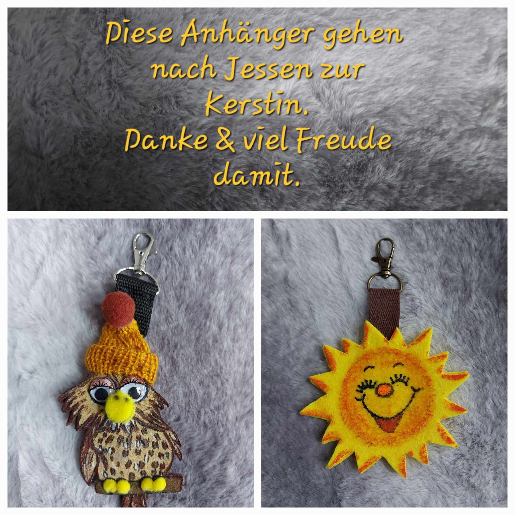 Filzfiguren-Anhänger