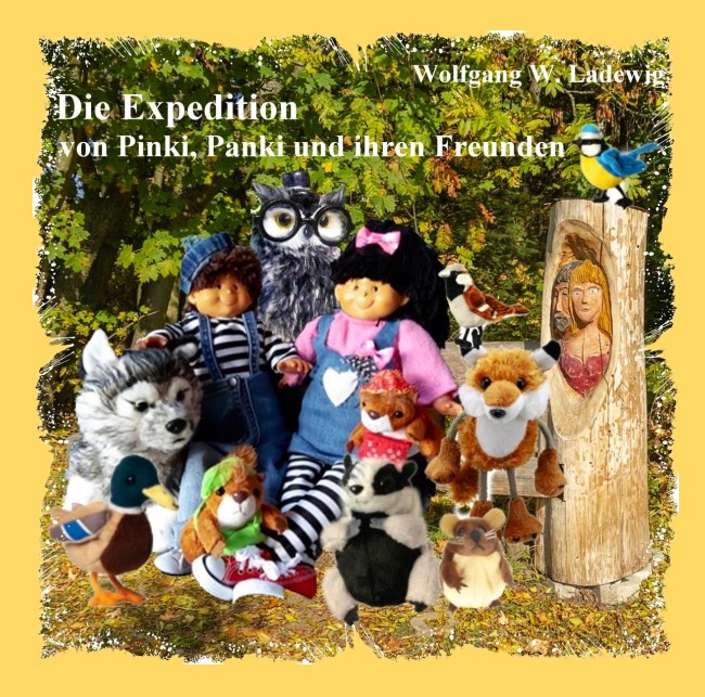 Die Expedition von Pinki, Panki und ihren Freunden.