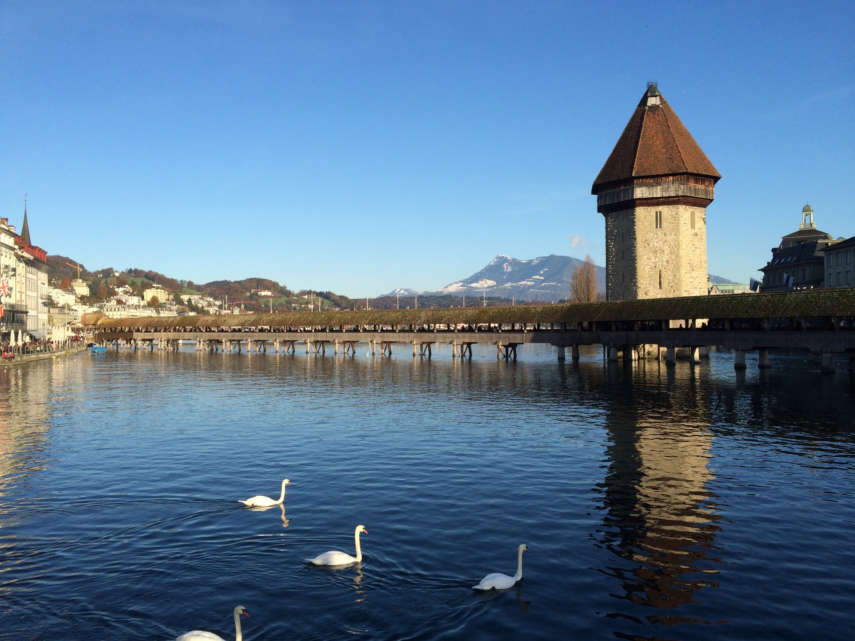 Kappelbrücke Luzern / Schweiz