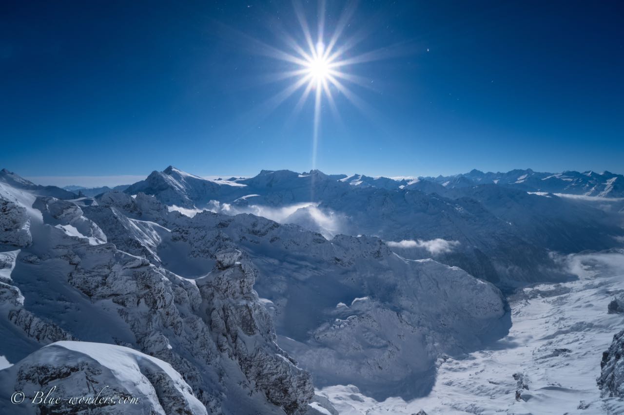 Blick von Titlis Südseite / Schweiz