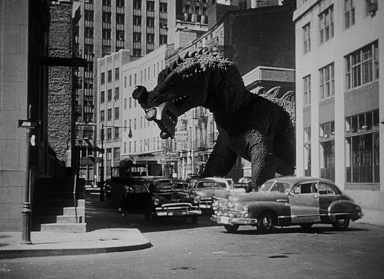 Szenenfoto aus dem Film "Panik in New York" (The Beast from 20.000 Fathoms, USA 1953)