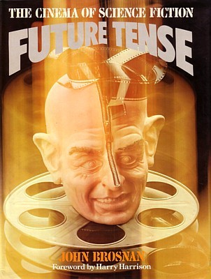 Buchcover von John Brosnan, "Future Tense" (1978)