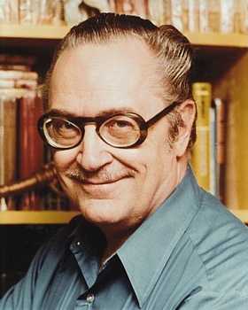 Forrest J. Ackerman (1916–2008), um 1970