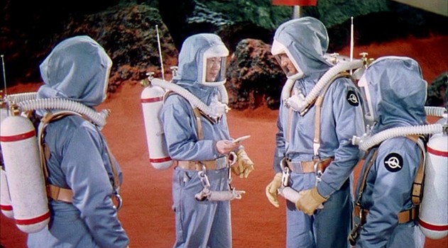 Szenenfoto aus dem Film "Die Eroberung des Weltraums" (Conquest of Space, USA 1955) von George Pal und Byron Haskin