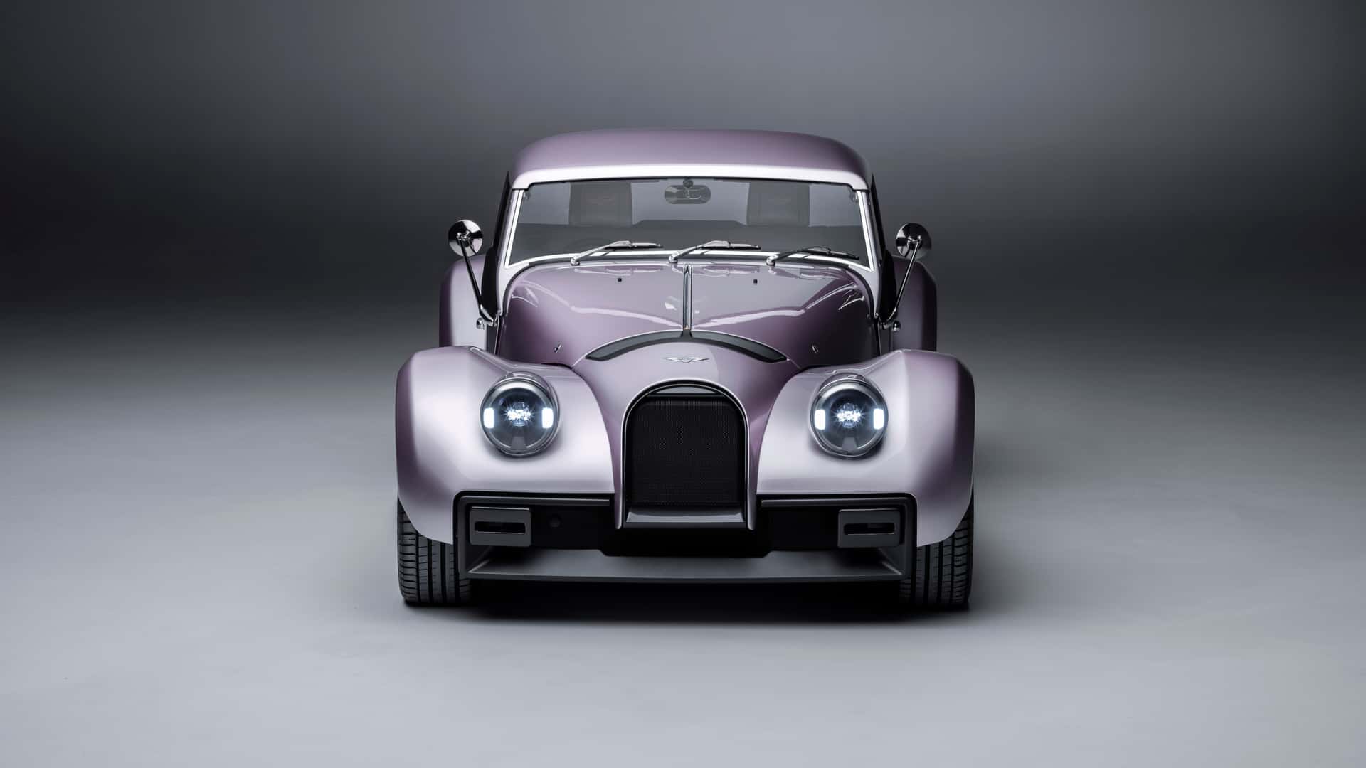Morgan Supersport im Studio von vorne