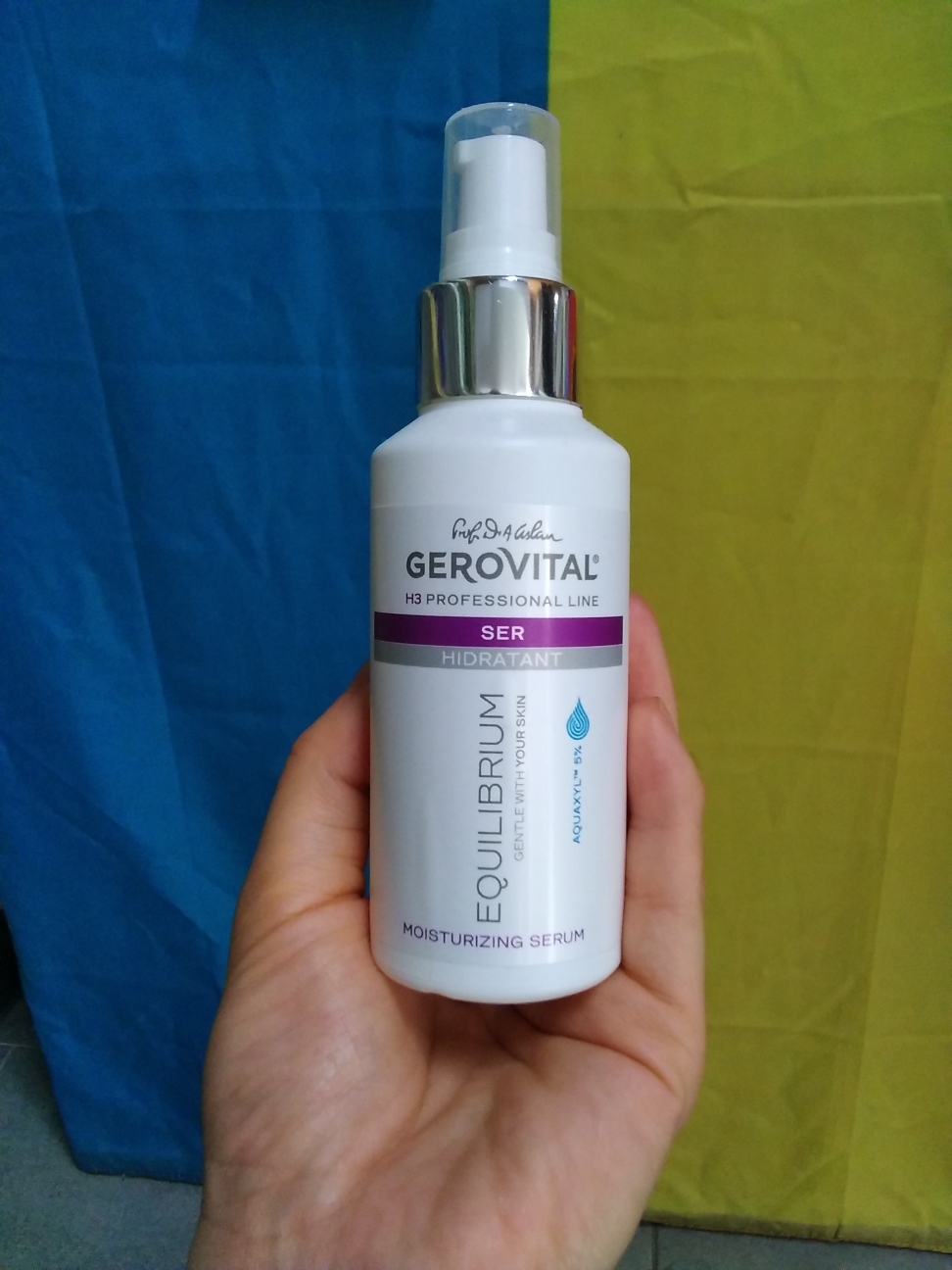 Ser hidratant Gerovital Gama profesionala 100ml