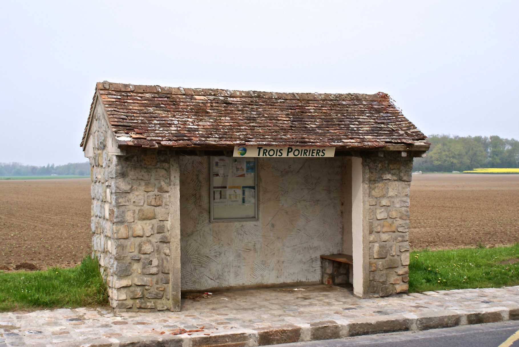 Attente, Série abribus, A. Figgis 2013