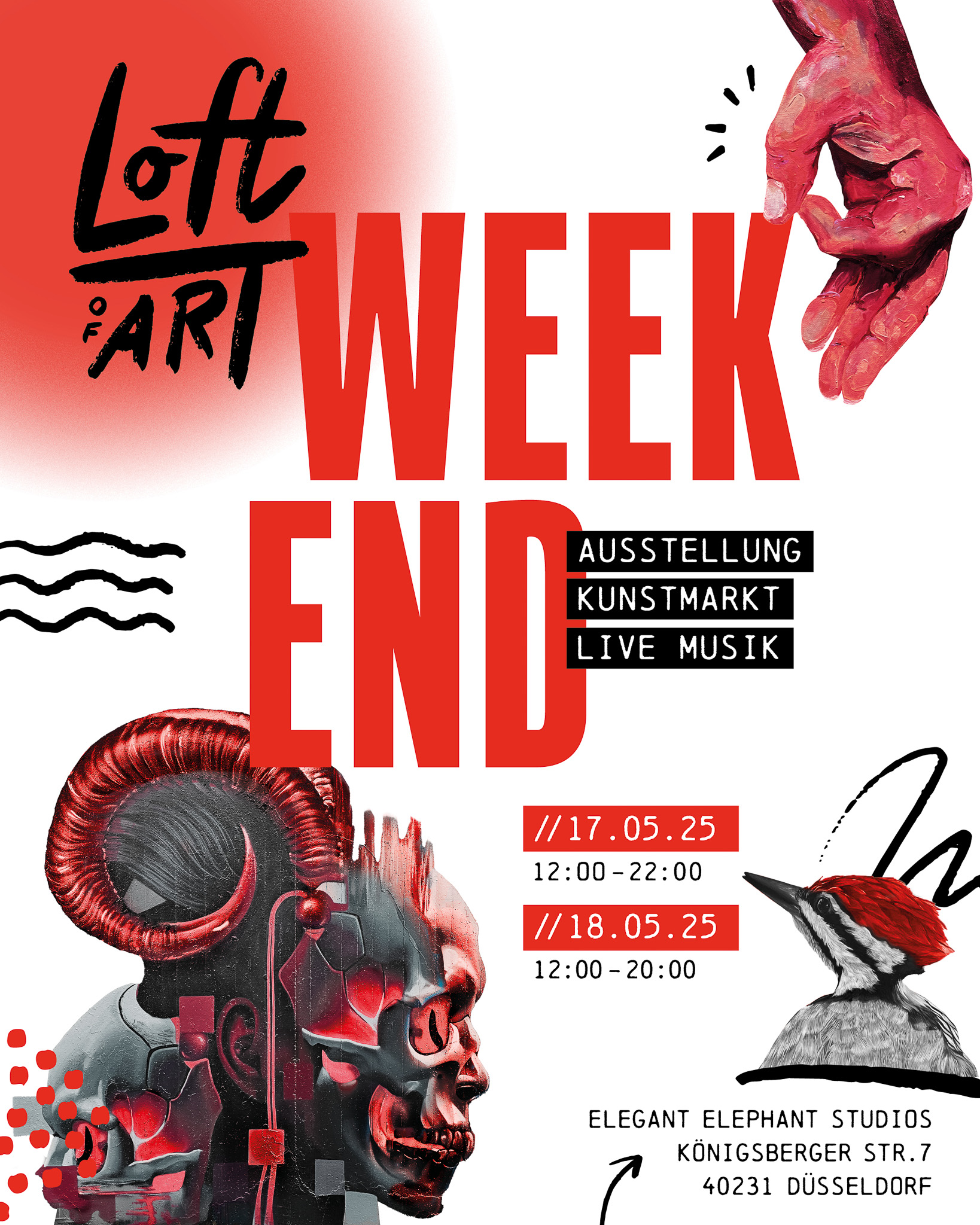 Loft of Art Weekend Düsseldorf Mai 2025