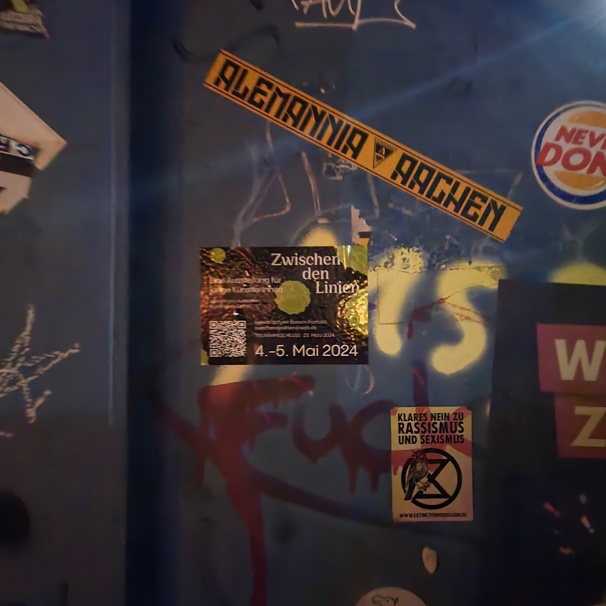 Stickerwerbung für Zwischen den Linien - Season 3