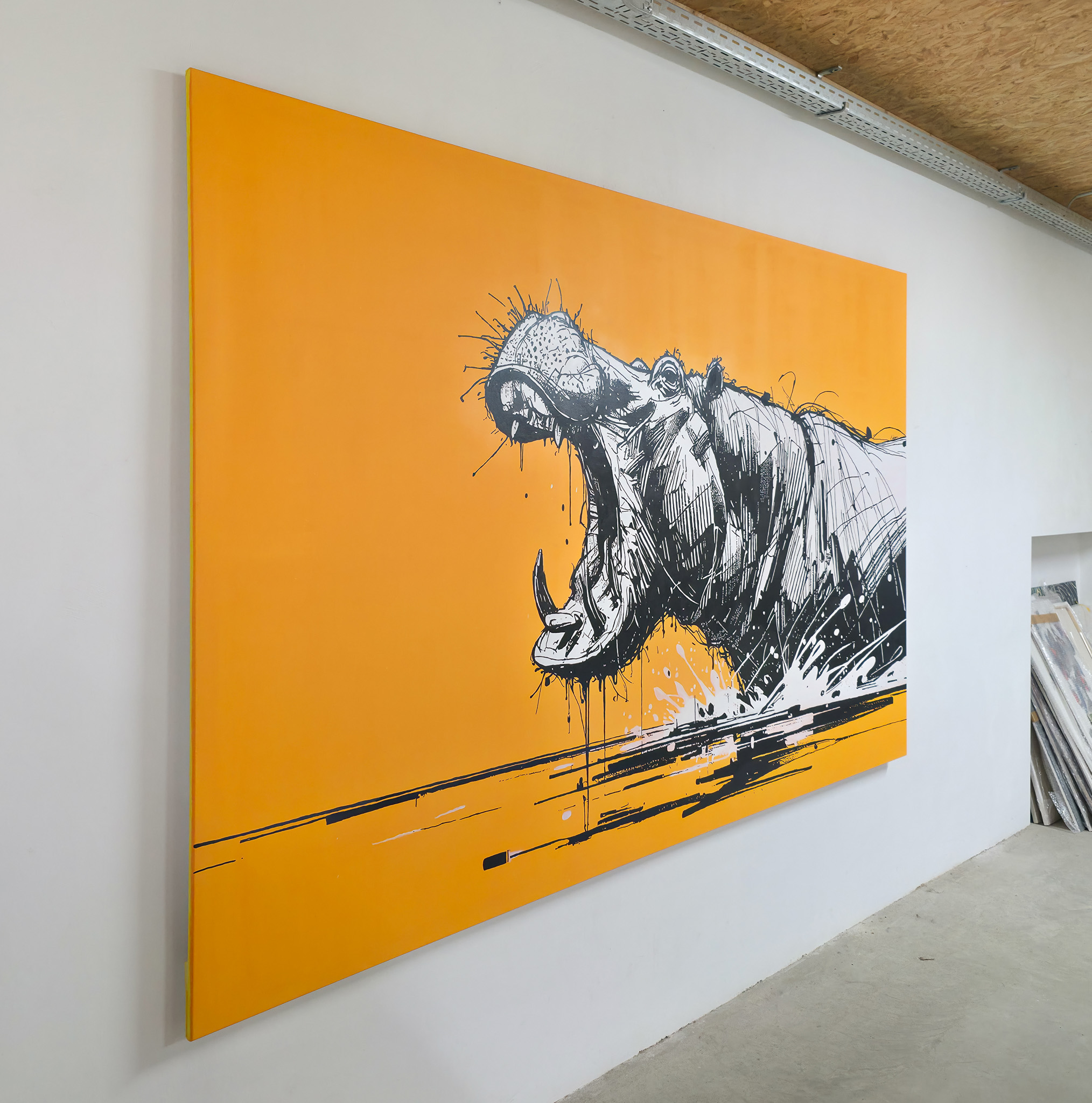 Kunstwerk "HIPPOCALYPSE"