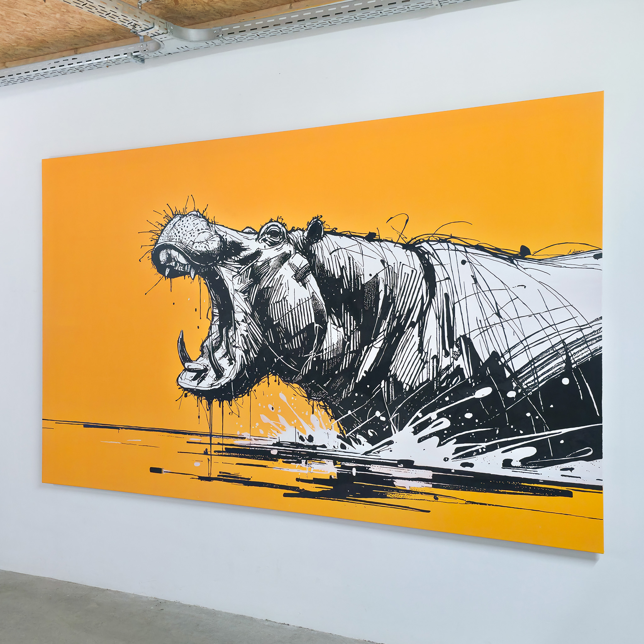 Kunstwerk "HIPPOCALYPSE"