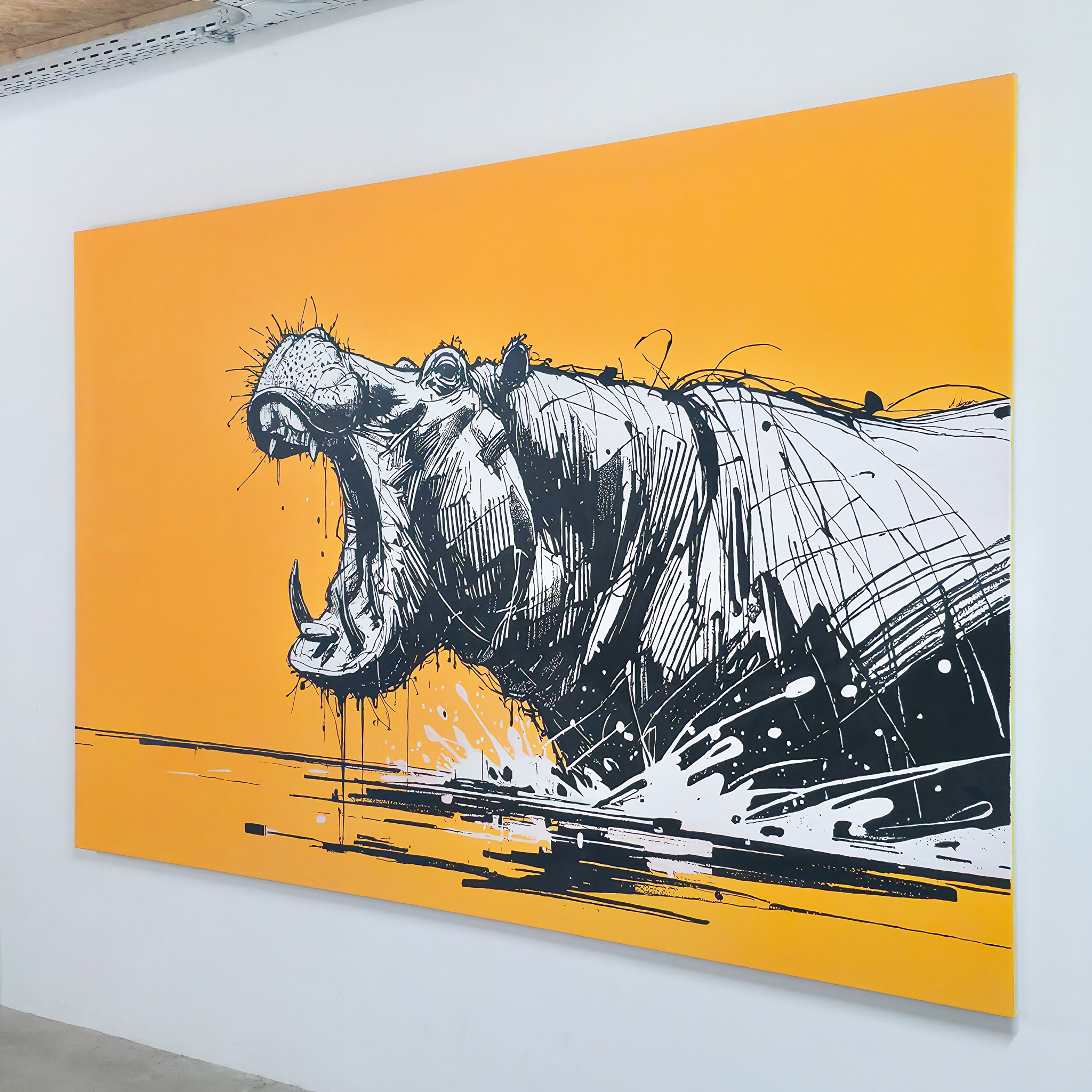 Kunstwerk "HIPPOCALYPSE"