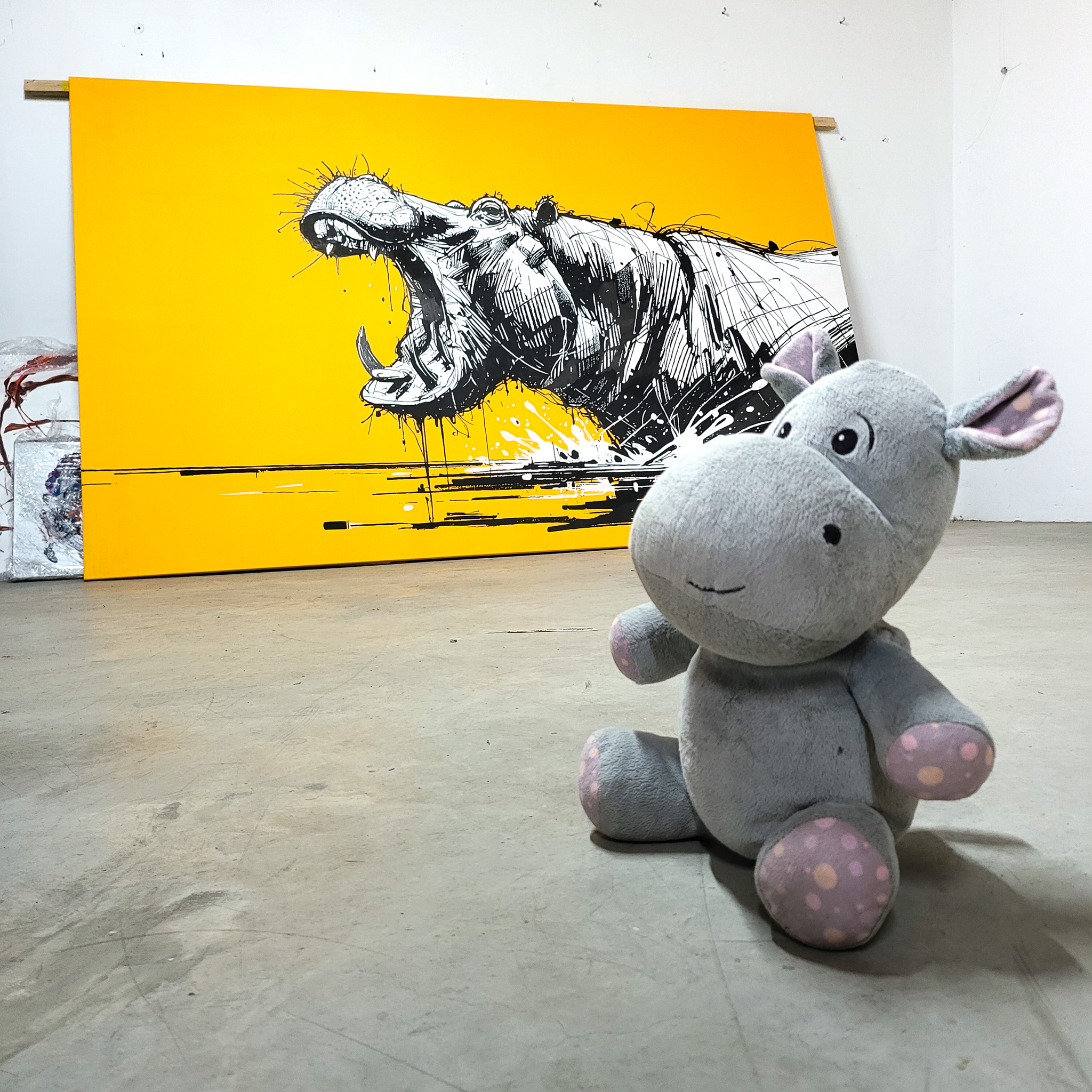 Model und Kunstwerk