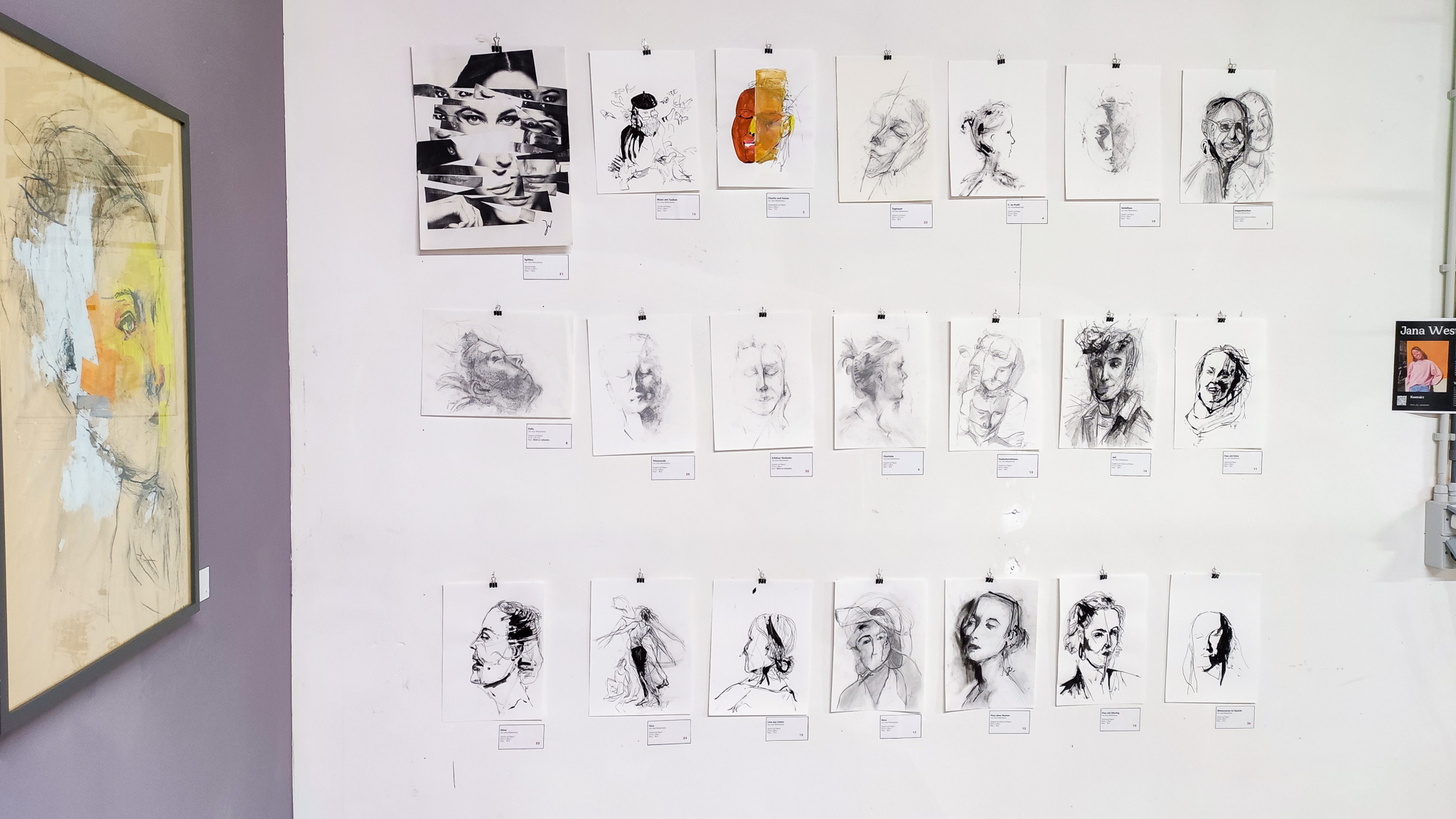 die Kunst von Jana Westerkamp hängt