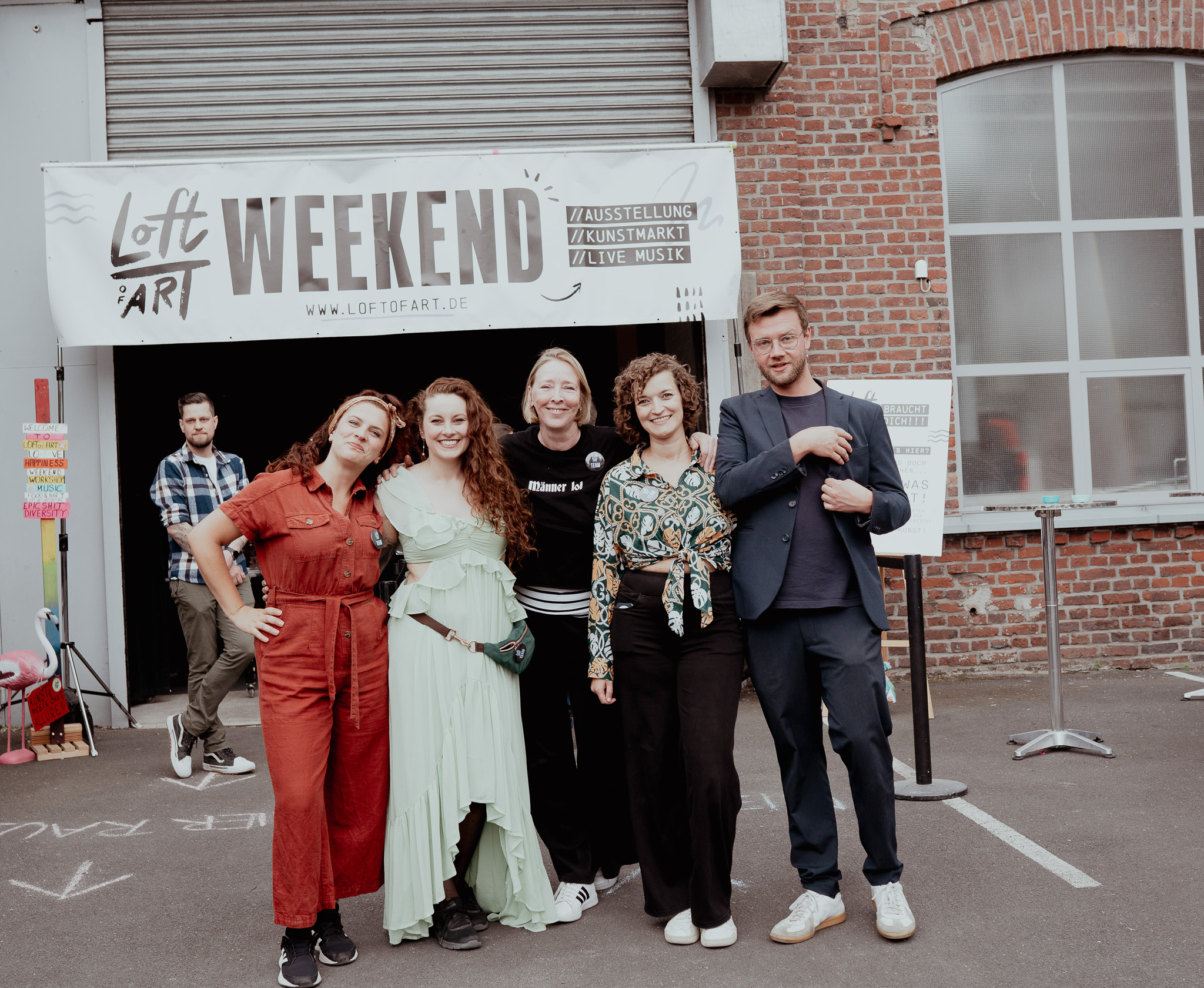 Das Orga Team von Loft of Art - Vielen Dank