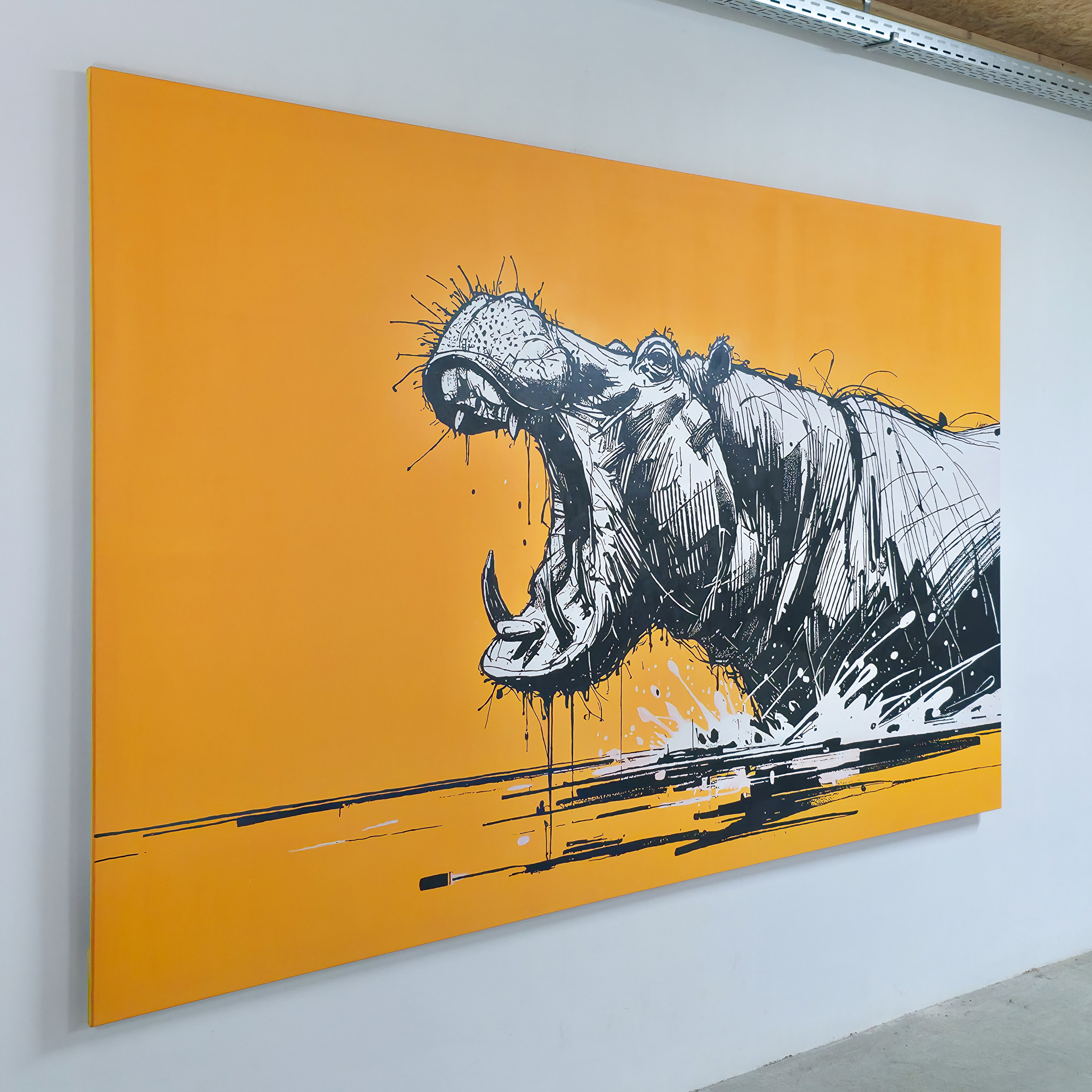 Kunstwerk "HIPPOCALYPSE"
