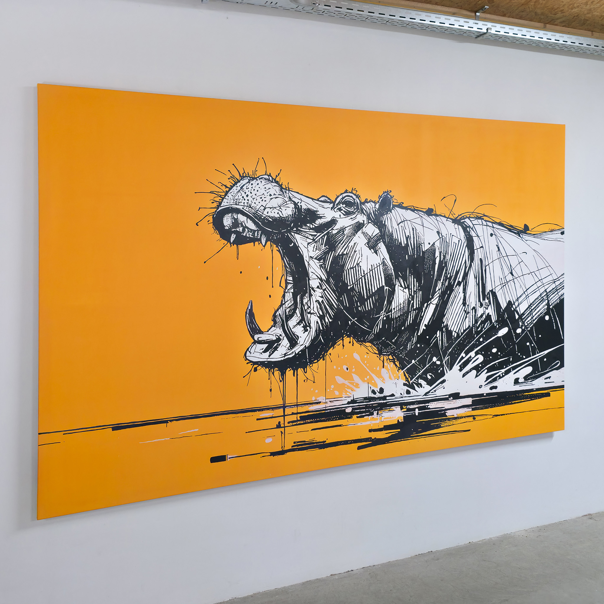 Kunstwerk "HIPPOCALYPSE"