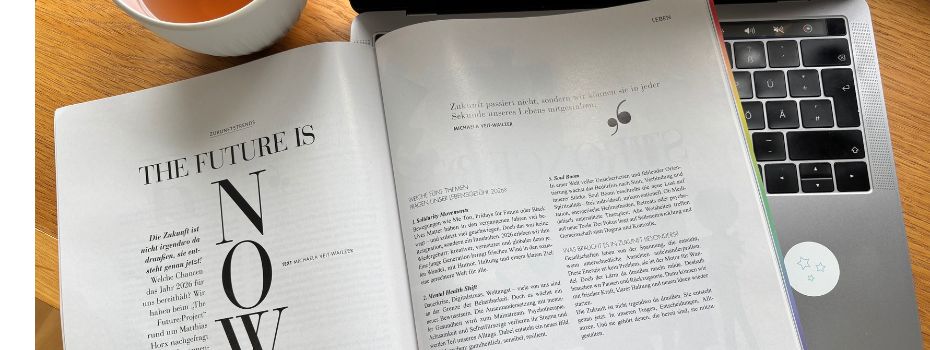 The future is now! 5 Zukunftstrends für 2026!